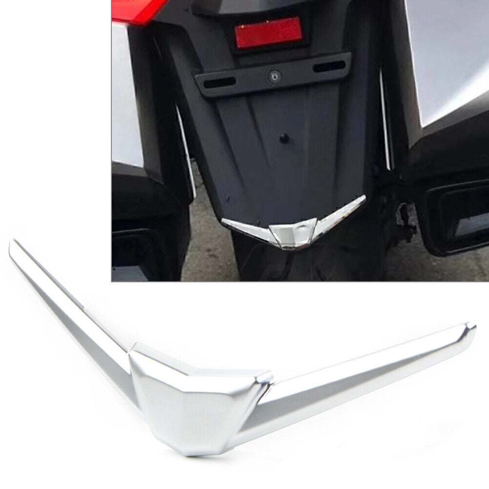 Chrome ABS Rear Fender Tip Trim for Honda Goldwing GL1800 F6B 2018 2019 2020-up Q