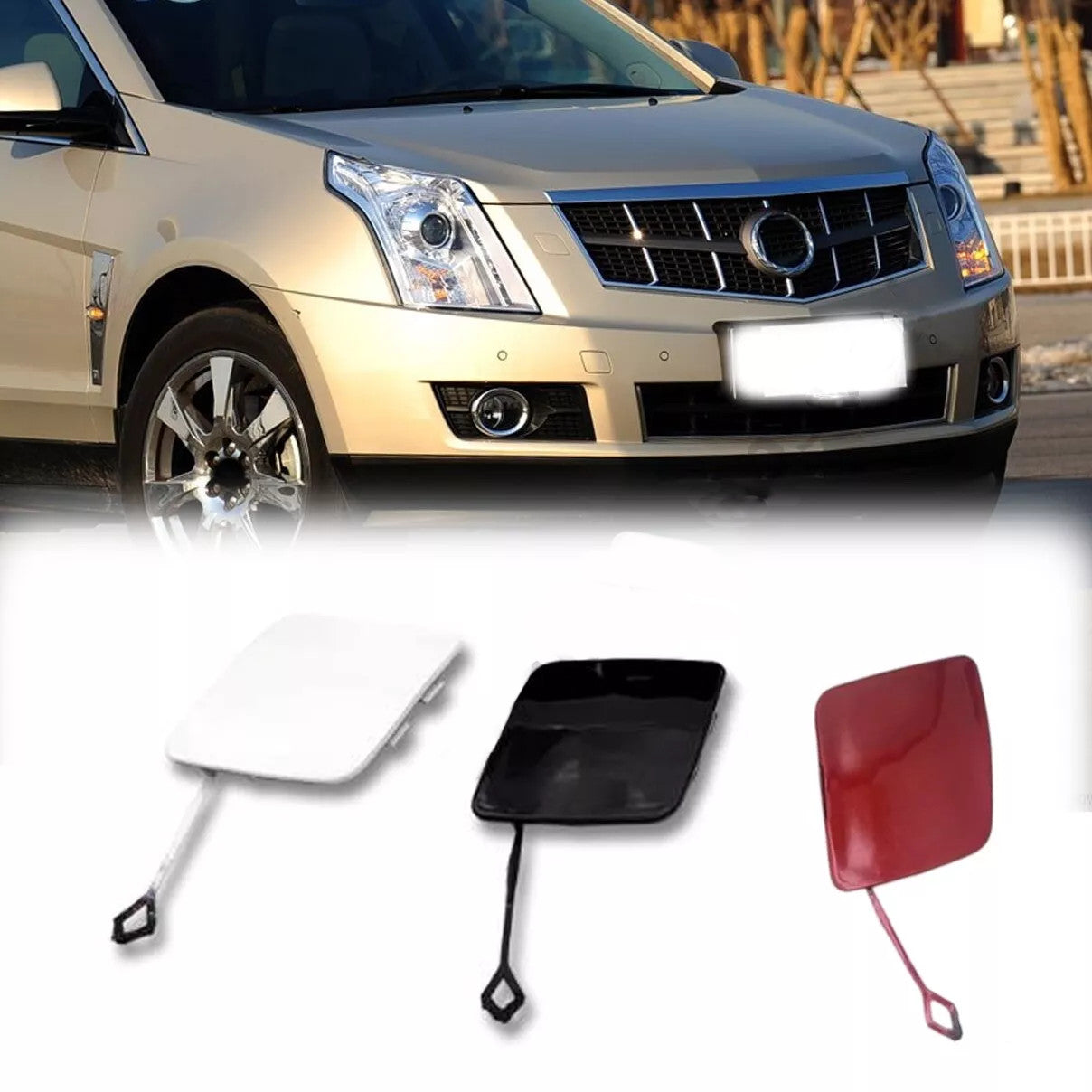Front Bumper Towing Tow Hook for Cadillac SRX 2010-2016 Q