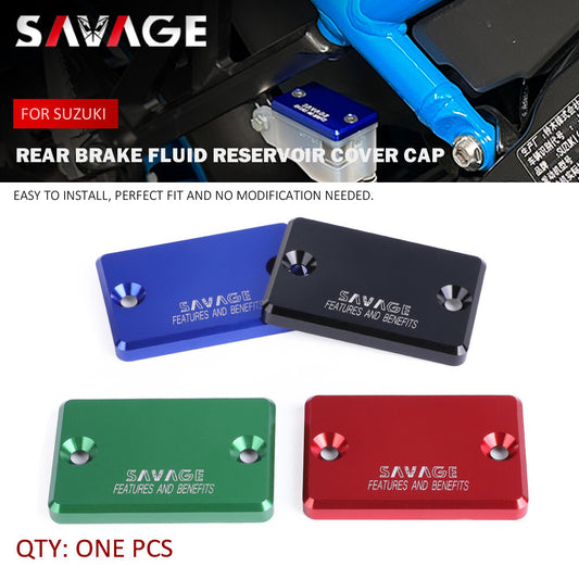 Rear Brake Fluid Reservoir Cap Cover for SUZUKI GSXR600 GSXR 750 1000 GSX-R 1100 Q