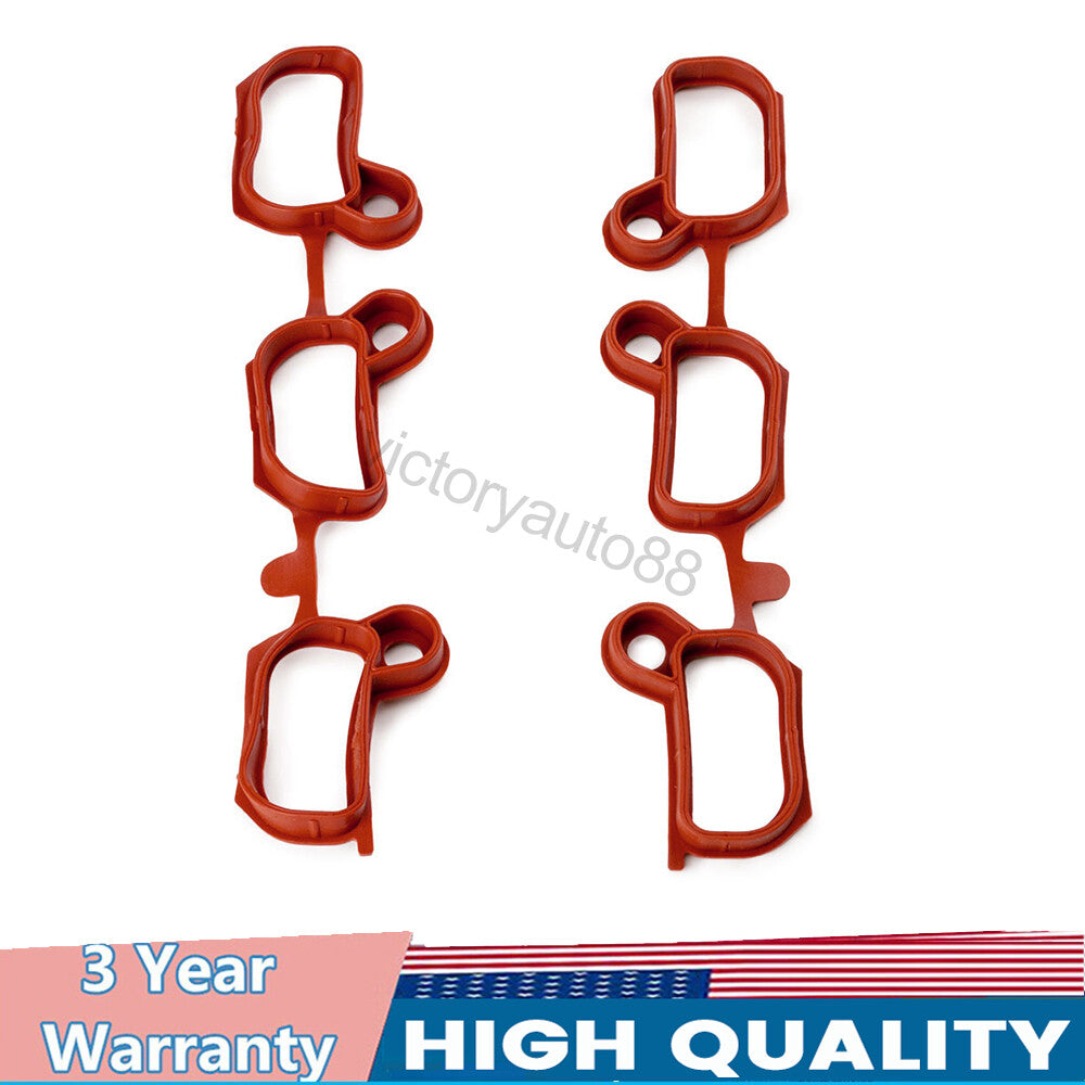 2-piece pack of intake manifold gaskets for BMW X3 2004-2006 323I 1999-2000 116114366331