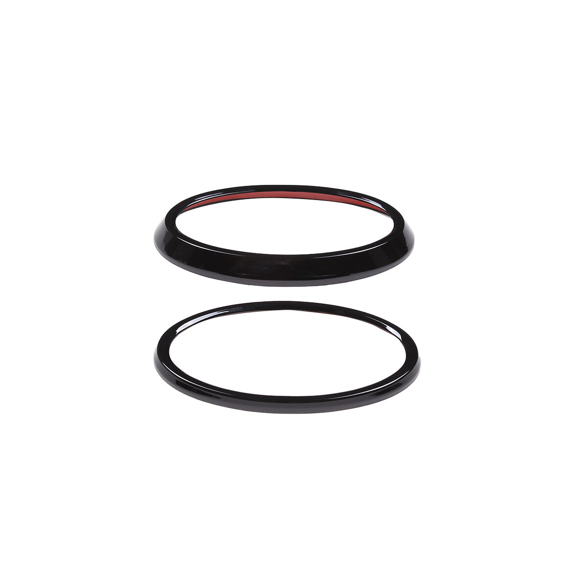 Carbon fiber exterior door handle cover decorative sticker for Corvette C6 2005 - 2013