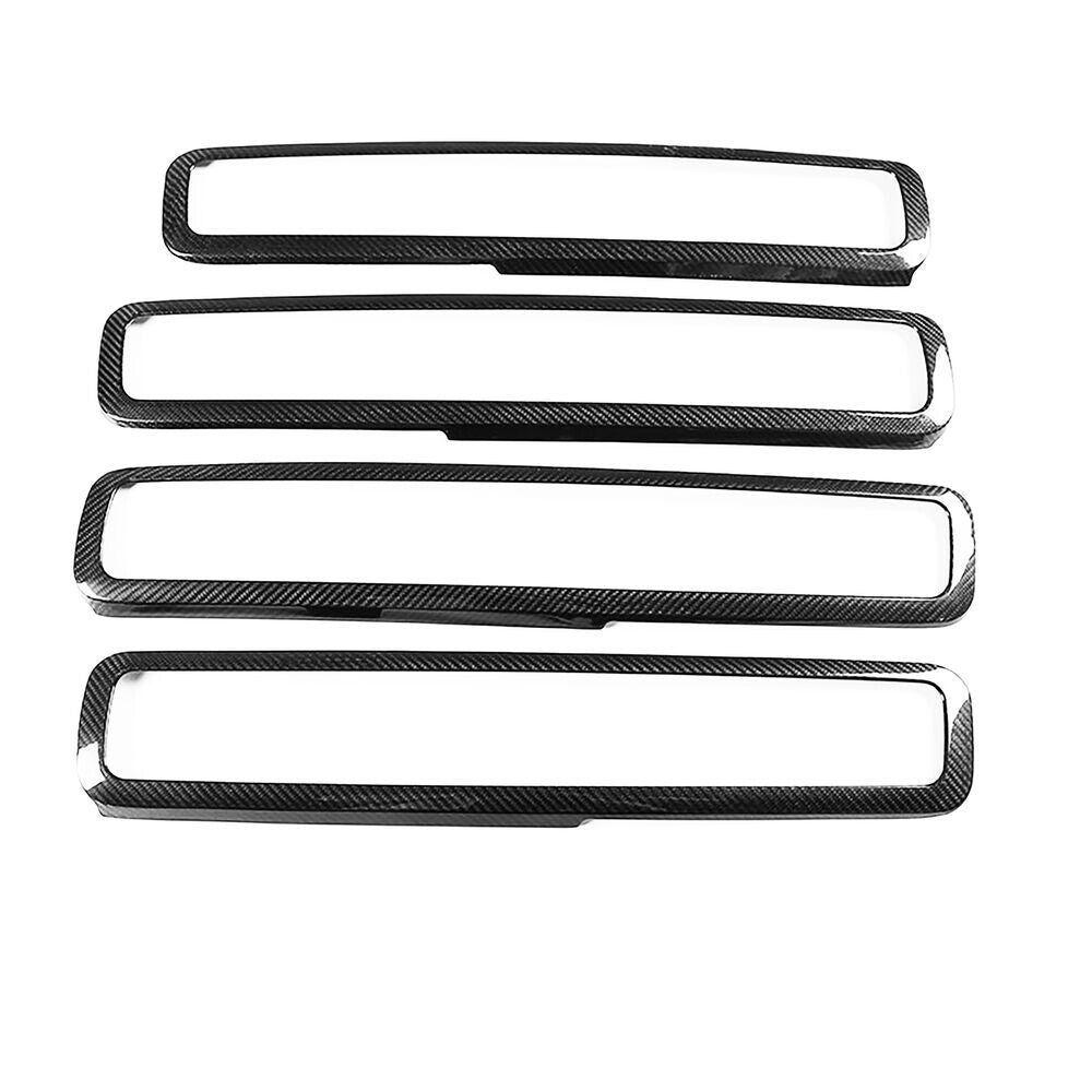 for Benz G-Class 19-23 G63 G500 Interior Handle panel Cover Trim Real Carbon B n