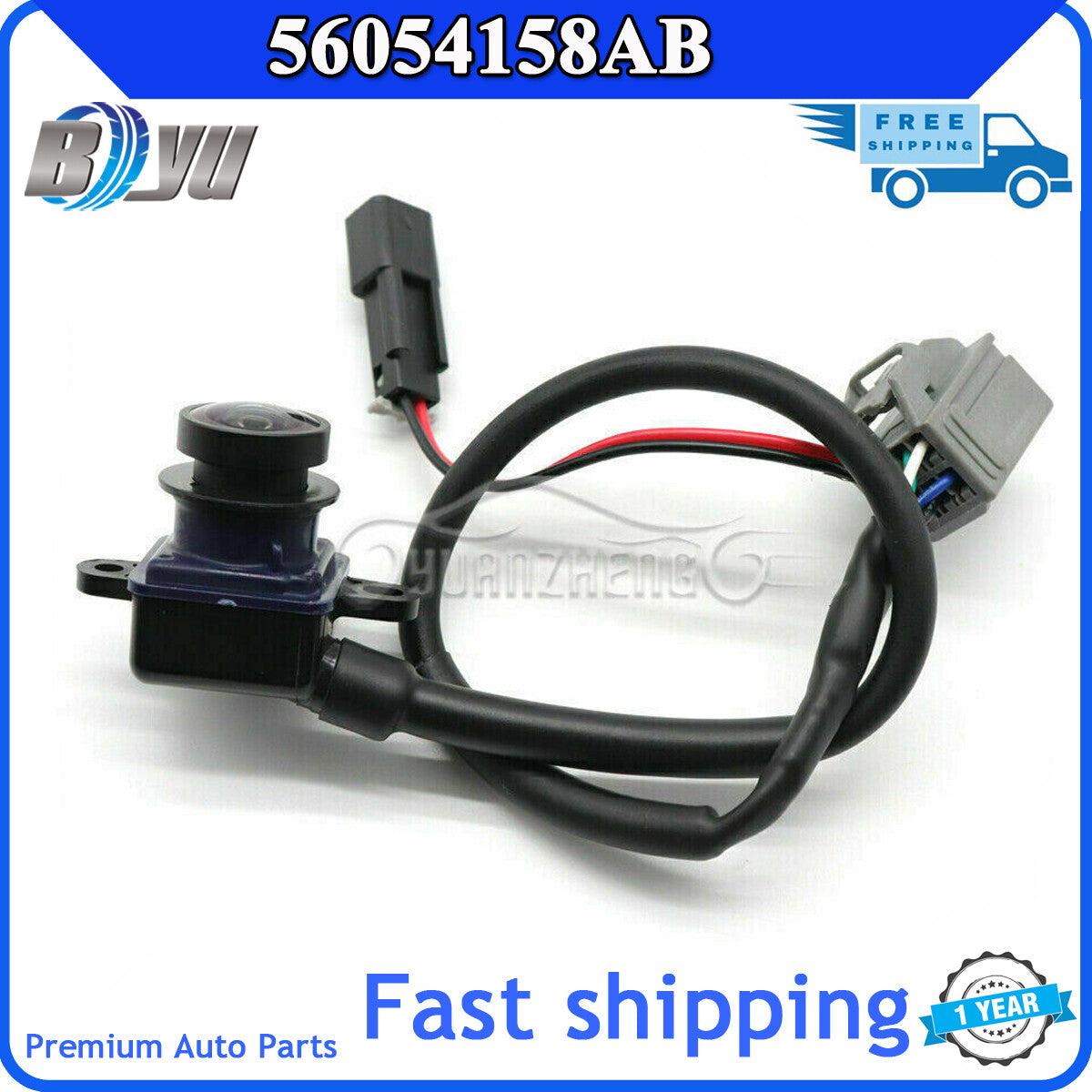 Reverse backup rearview parking camera for Dodge Journey 11-20 56054158AB- v