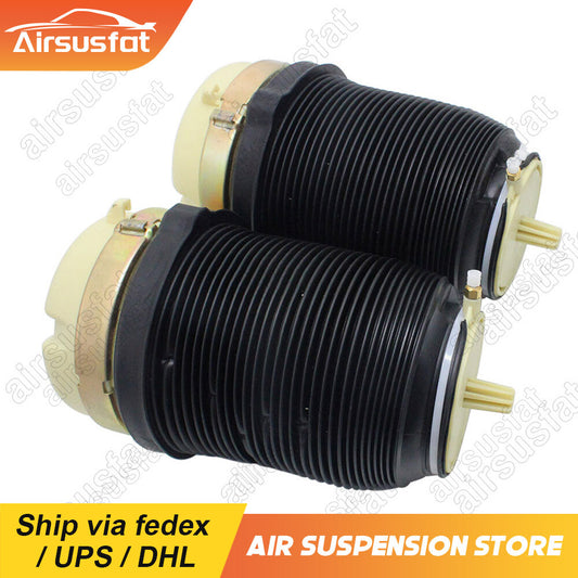 2x for Audi for A6 4F2 C6 Allroad Avant Hinten L&R Luftfederung Luftfeder 4F0616001 Q