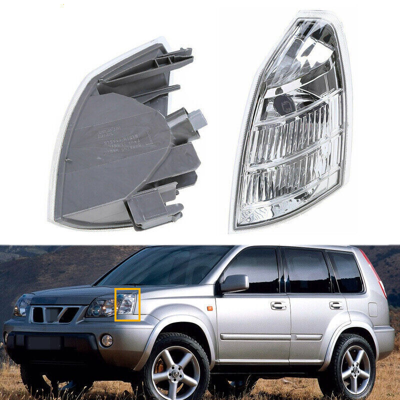 1 Pair For X-Trail T30 2001-2007 Front Fog Light Without bulb Housing v