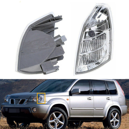 1 Pair For X-Trail T30 2001-2007 Front Fog Light Without bulb Housing v