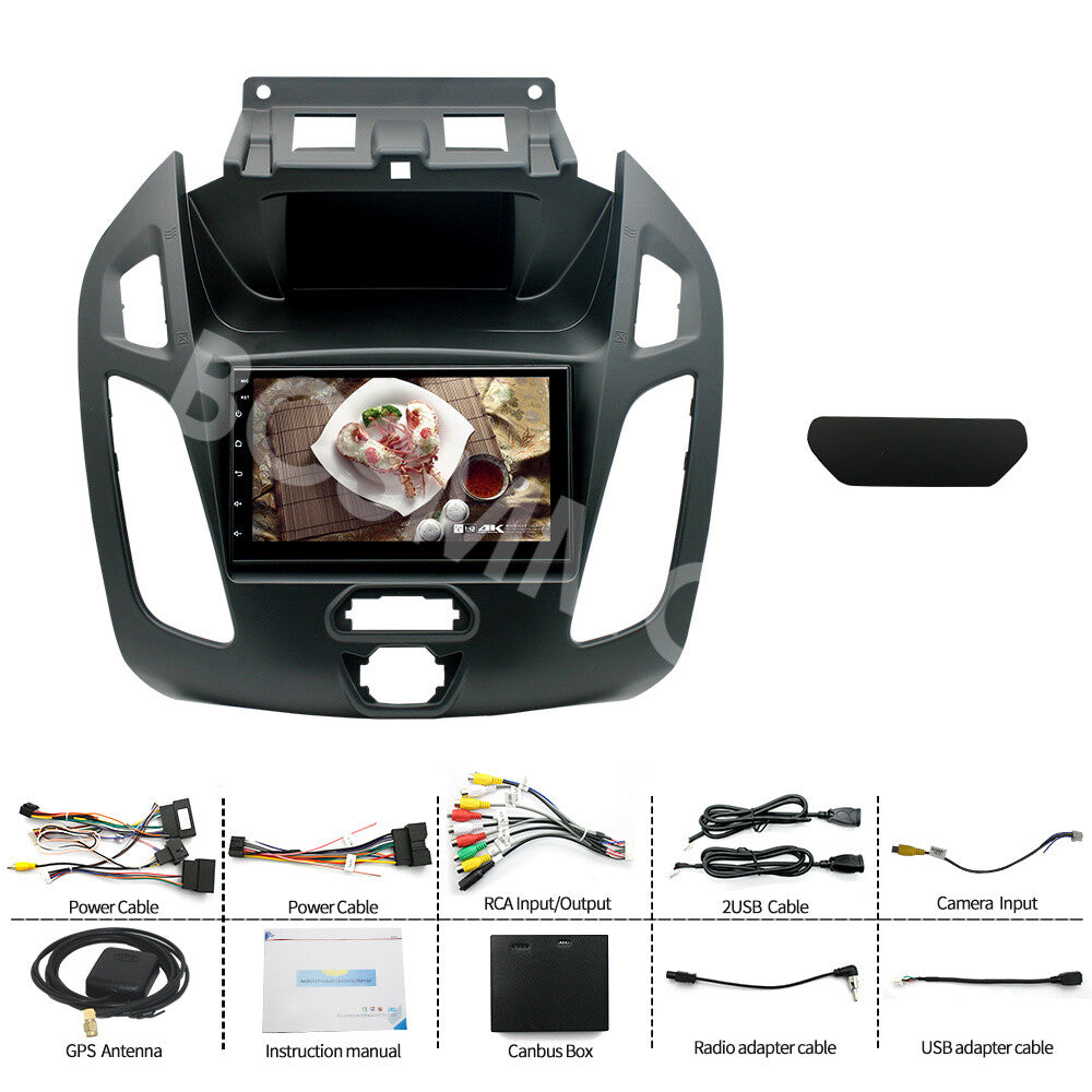 Fit for Ford Transit Connect 2014-2018 Car Stereo Radio For Carplay Touch Screen