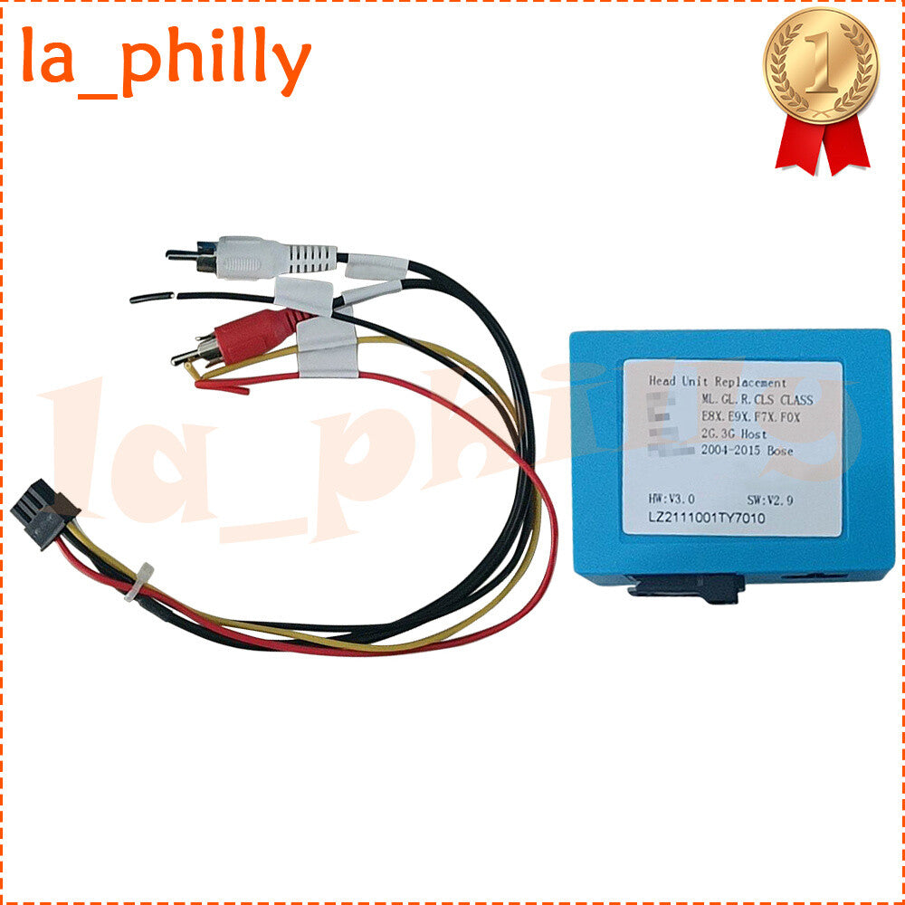 Optical Fiber Decoder For 2005-11 for Mercedes-Benz W164 Navigation Stereo Head Unit