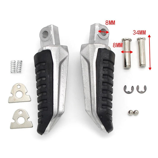 Rear Footrests Foot Pegs Fit for SUZUKI GSX-R250 GSXR250 GW250 GSX1250FA GSX650F