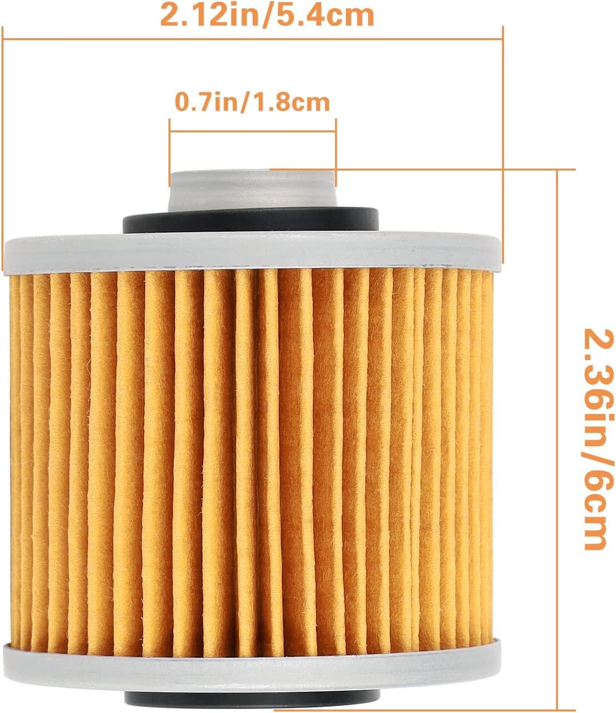 2xOil Filter for YAMAHA XVS650 V-Star Classic 650 XV250 V-Star 250 Virago 250