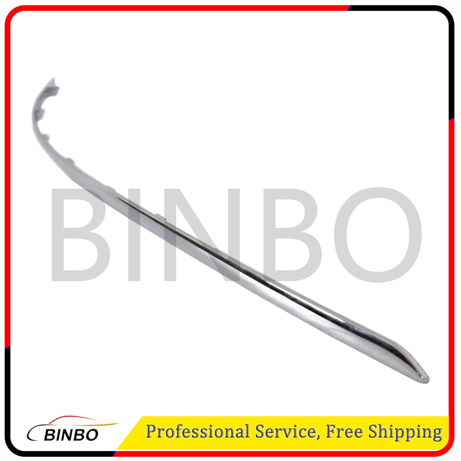 Rear Passenger Side Chrome Bumper Molding For 2008-11 for Mercedes-Benz C230 C250