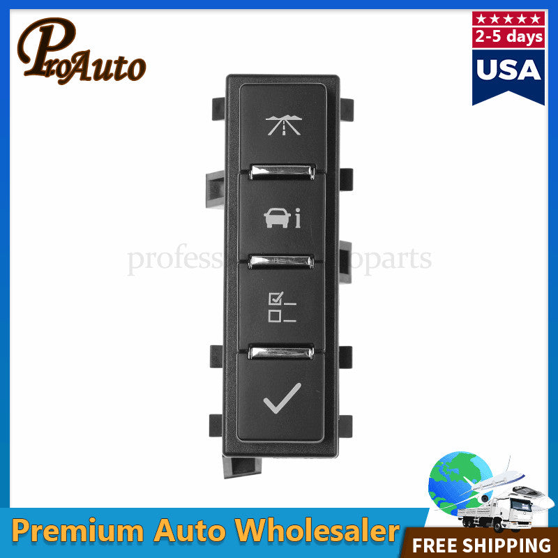 Driver Information Center Switch 15947841 for Chevy Silverado for Sierra 2007-2013