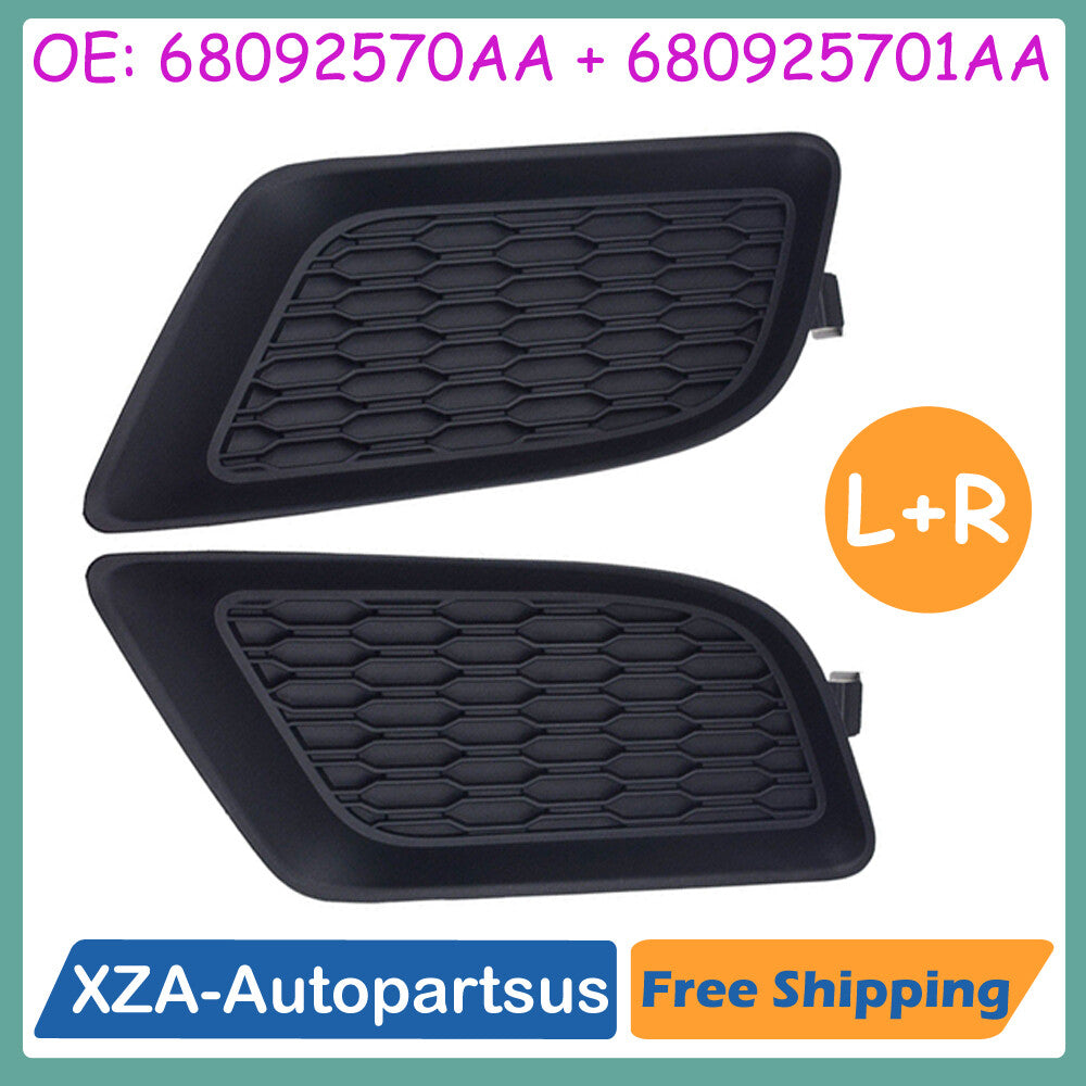 New Fog Light Covers Set For 2011-2014 for Dodge Charger Driver and Passenger Side