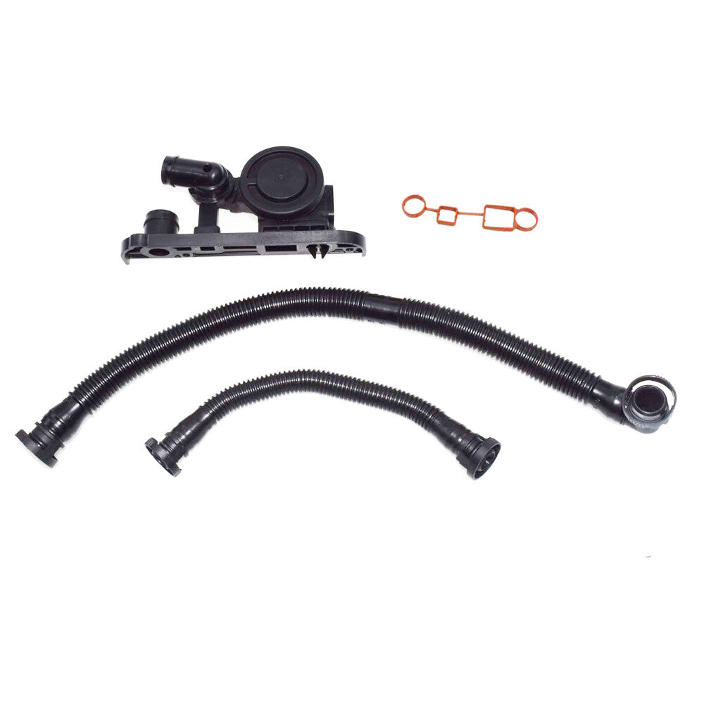 Crankcase ventilation valve (PCV) and hose kit for Audi A4, for Jetta , for Passat 2.0T #06F129101L- n