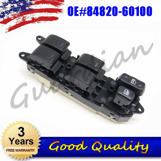 The driver's left power window main switch 84820-60100 is suitable for LEXUS LX470 and UZJ100 for Toyota vehicles.