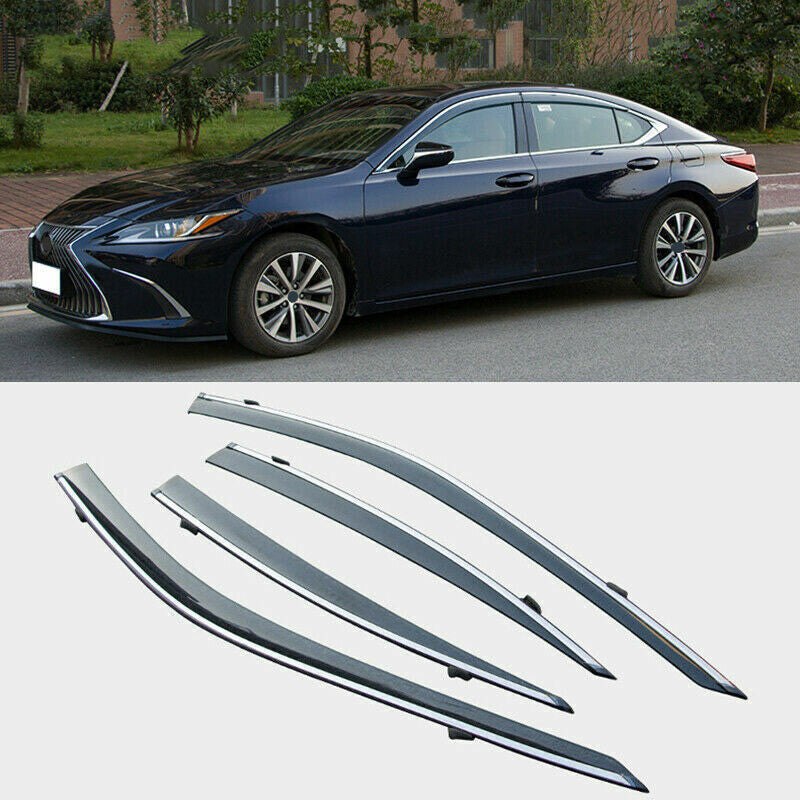 for Lexus ES350 300h 250 2019-22 Window Visor Vent Sun Shade Rain Guard Door 4Pc