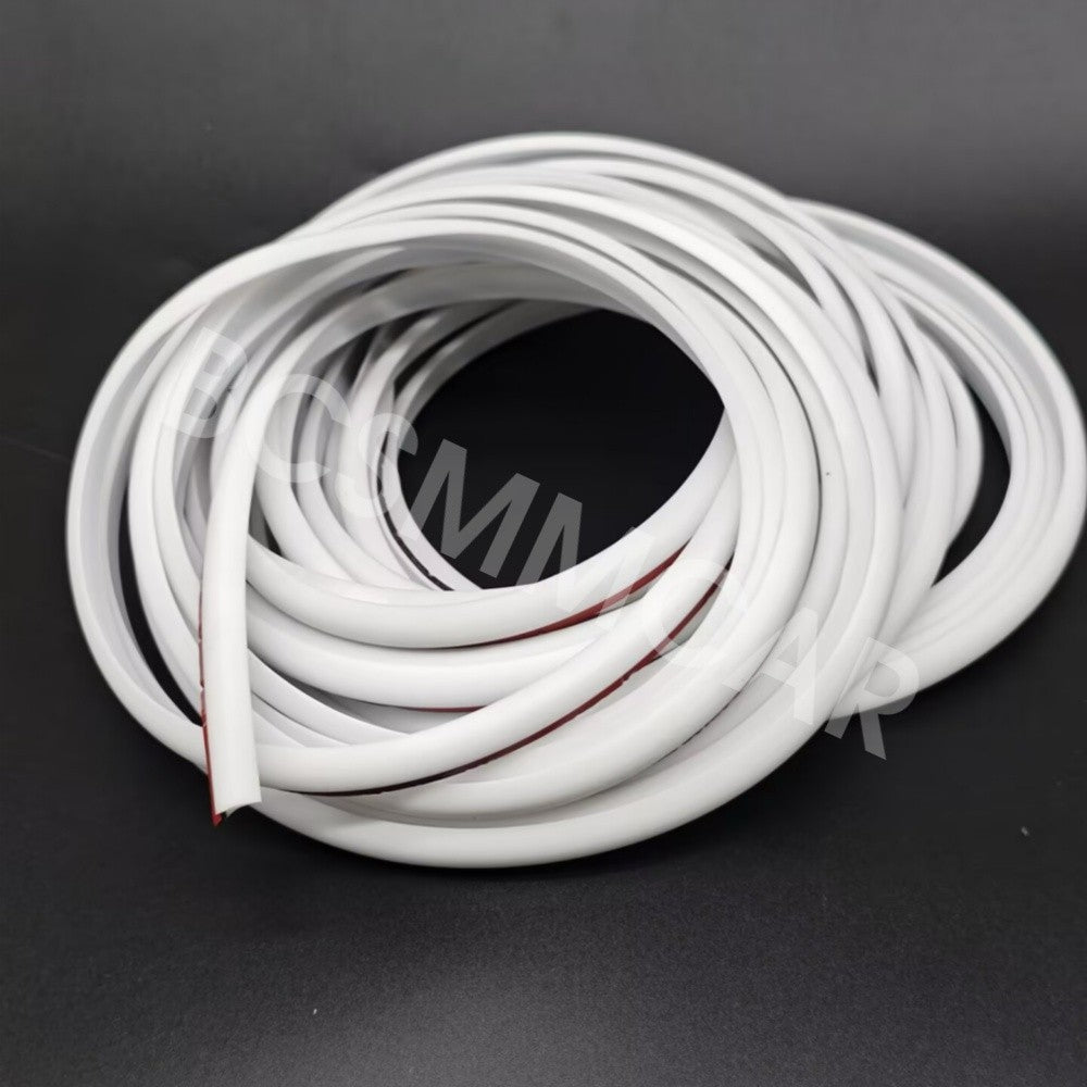 8mm10mm Car Rubber Front Rear Bumper Lip Sealing Strip Protector Accessories