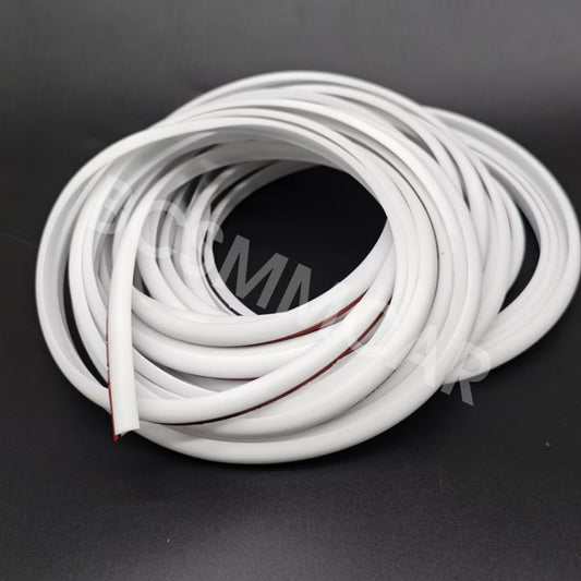 8mm10mm Car Rubber Front Rear Bumper Lip Sealing Strip Protector Accessories
