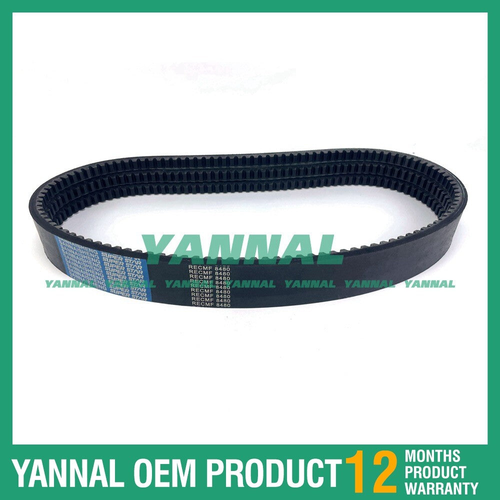 Alternator belt 4632729 1136715160 is suitable for Isuzu 6HK1 excavator engine parts.