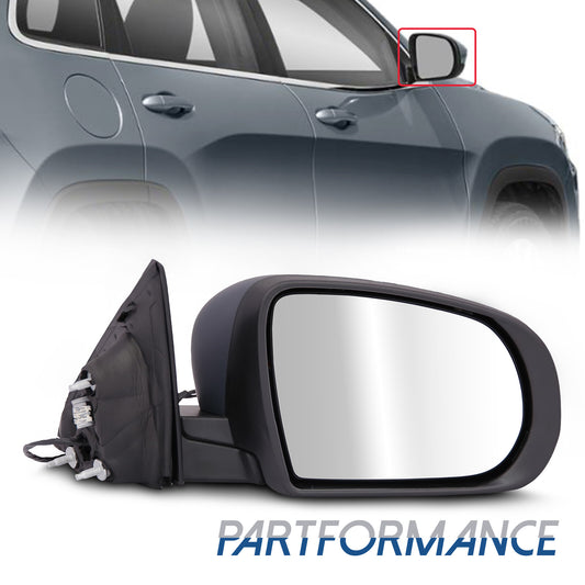 For 2017 - 2022 COMPASS SUV Door Mirror Heated Passenger Side 68365136AA CH13298- v