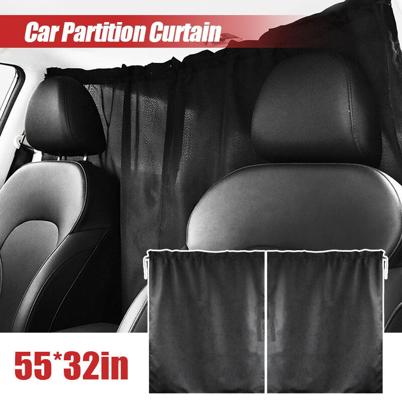 2-Pack for Dodge SUV Partition Privacy Curtains with Partition Window Sunshades n