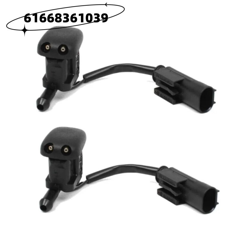61668361039 2-piece windshield heating washing machine nozzle set for E3 9 5 - n