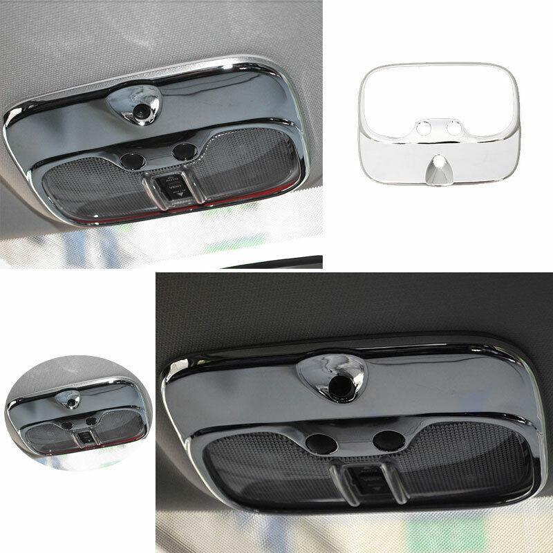For 2010-2016 for Jeep Patriot Compass Chrome Front Reading Lamp Frame Cover Trim