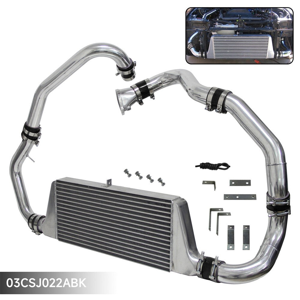 Front Mount Intercooler Kit for Mazda RX7 RX-7 FC FC3S 13B 1986-1991 1.3L Engine