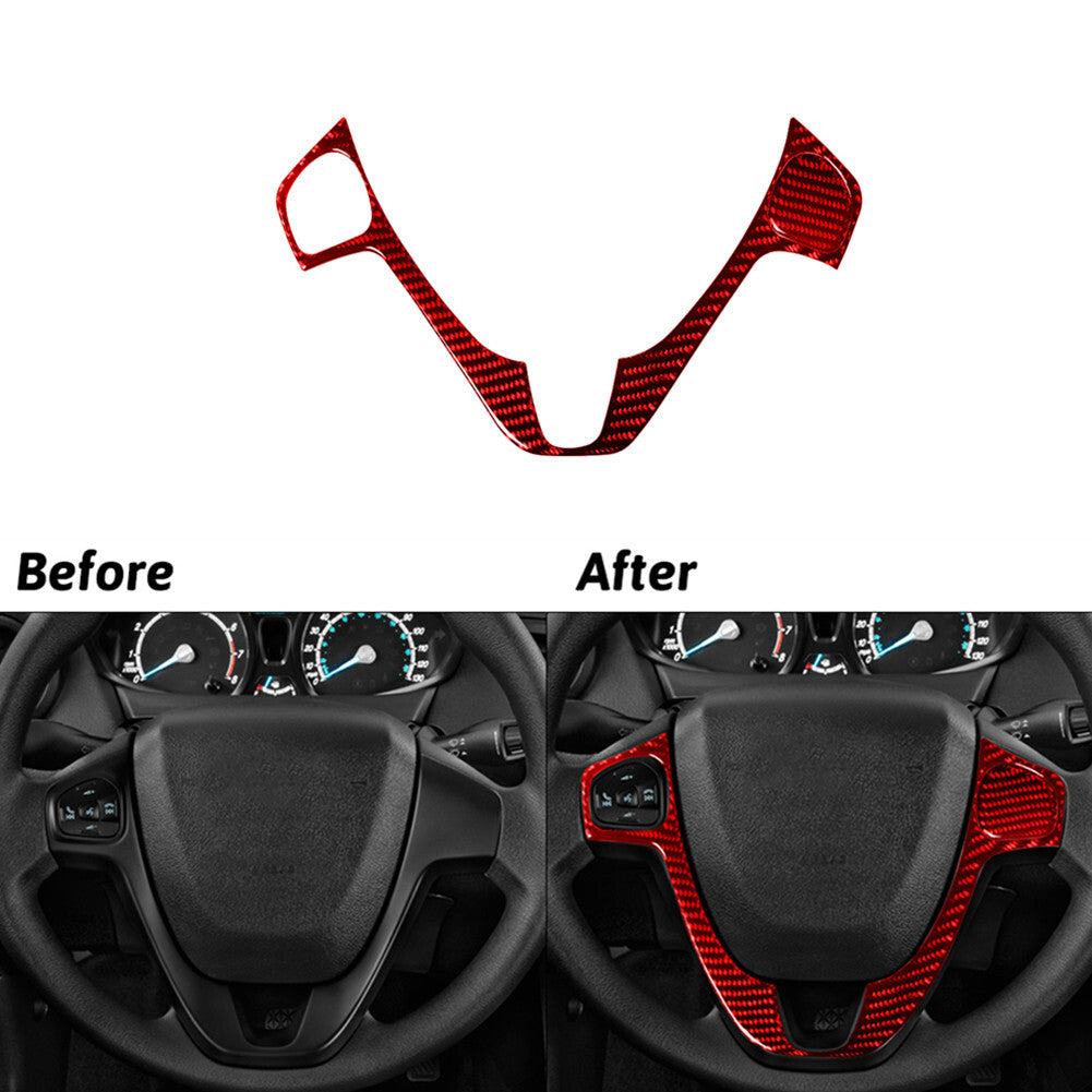 Suitable for Honda CR-V 2023-24 carbon fiber steel center console gear shift plate cover- v