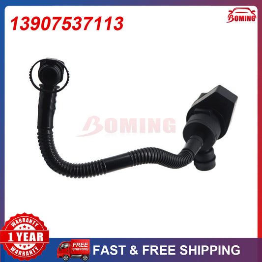NEW FUEL TANK BREATHER VALVE WITH BREATHER LINE 13907537113 for BMW 550I 650I Q