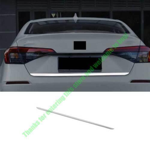 for Honda 11Th for Civic 2022-2023 Chrome Rear Trunk Tailgate Lid Lower Strip Cover