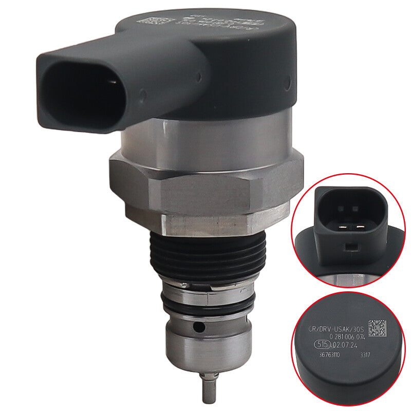 0281006074 057130764AA Fuel pressure regulator suitable for Volkswagen for Passat and for Audi A3.