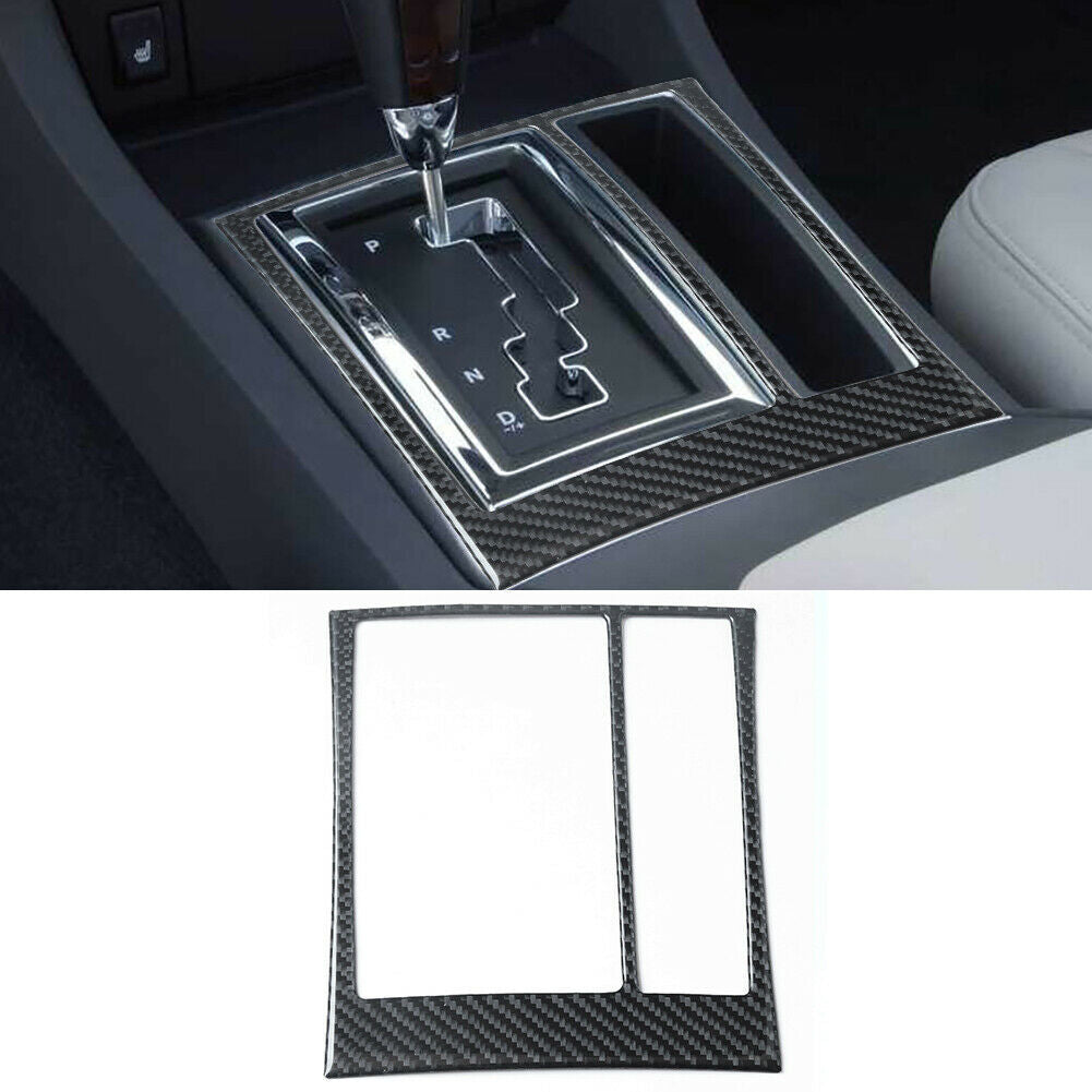 1pcs Carbon Fiber Gear Shift Frame Interior for Chrysler 300 2005-07