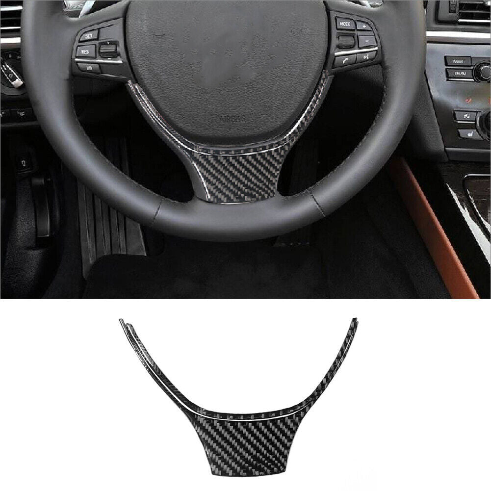5Pcs Red Carbon Fiber Center Console Frame Trim Cover for Jeep Liberty 2008-2012 v