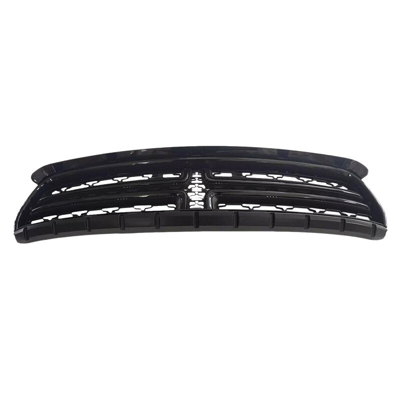 Replacement Front Upper Bumper Grill Grille Glossy Black for Dodge Charger 15-20 n