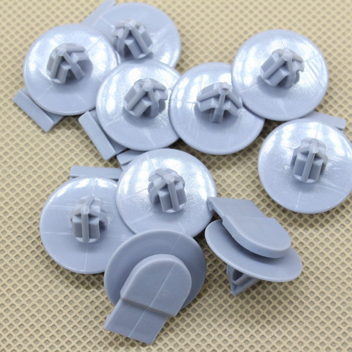 for Mini Cooper R50 R52 R53 R55 R56 R57 Wheel Arch Trim Molding Clips x30 Gray