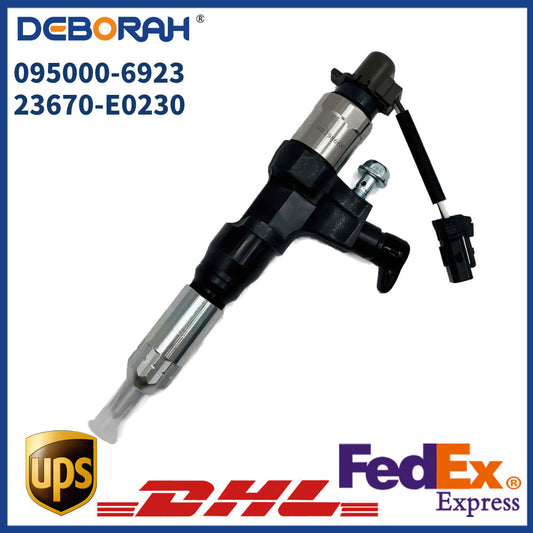 Common Rail Diesel Fuel Injector 095000-6923 23670-E0230 for HINO J08E J05E