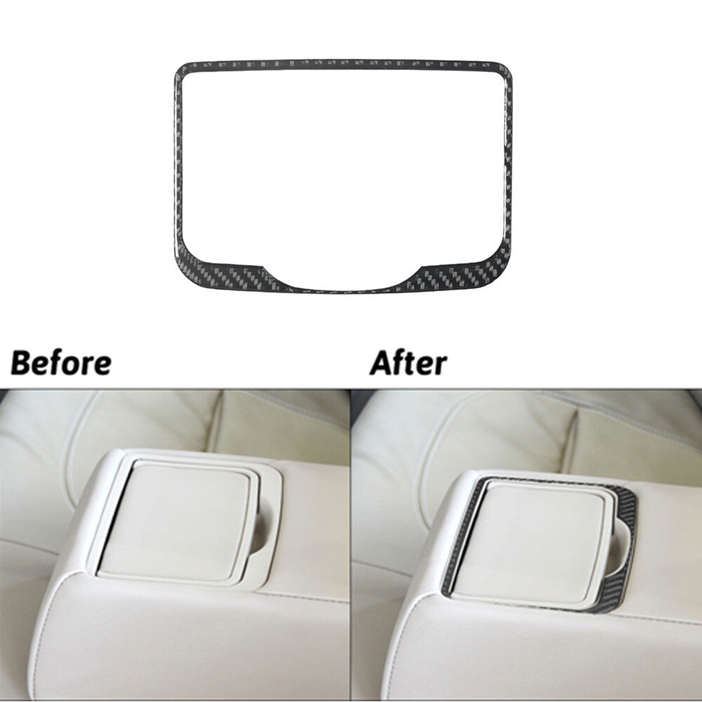 Carbon Fiber Rear Air Vent Outlet Cover Trim for Lexus IS250 IS350 2006-2012 v