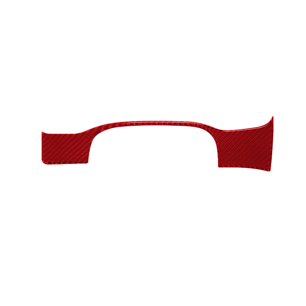 Carbon Fiber Interior Central Console Panel Cover Trim for Honda for Civic 2003-2005 v