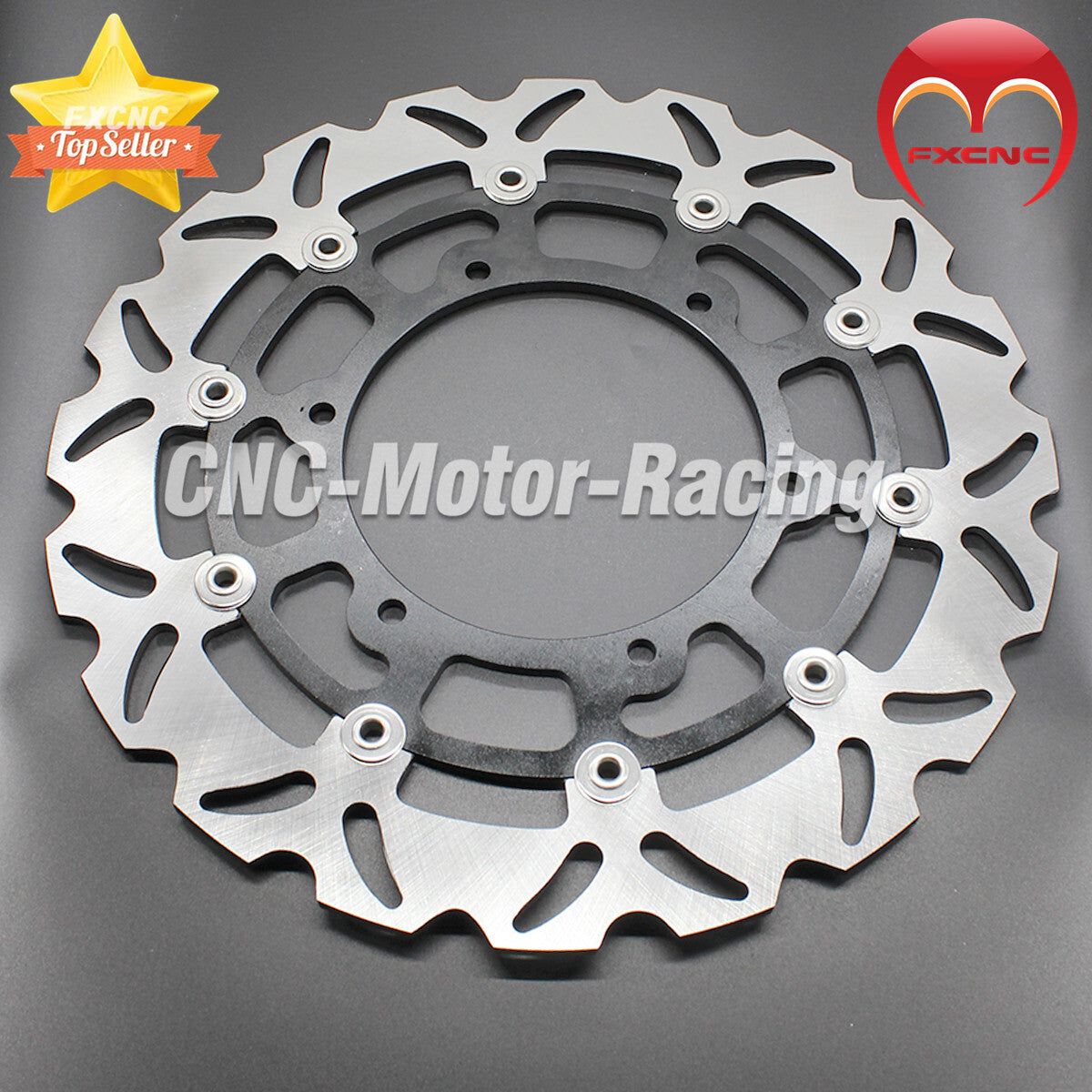 Floating front brake disc rotor suitable for Yamaha YZF R1 1998-2003 2002 2001 2000 1999