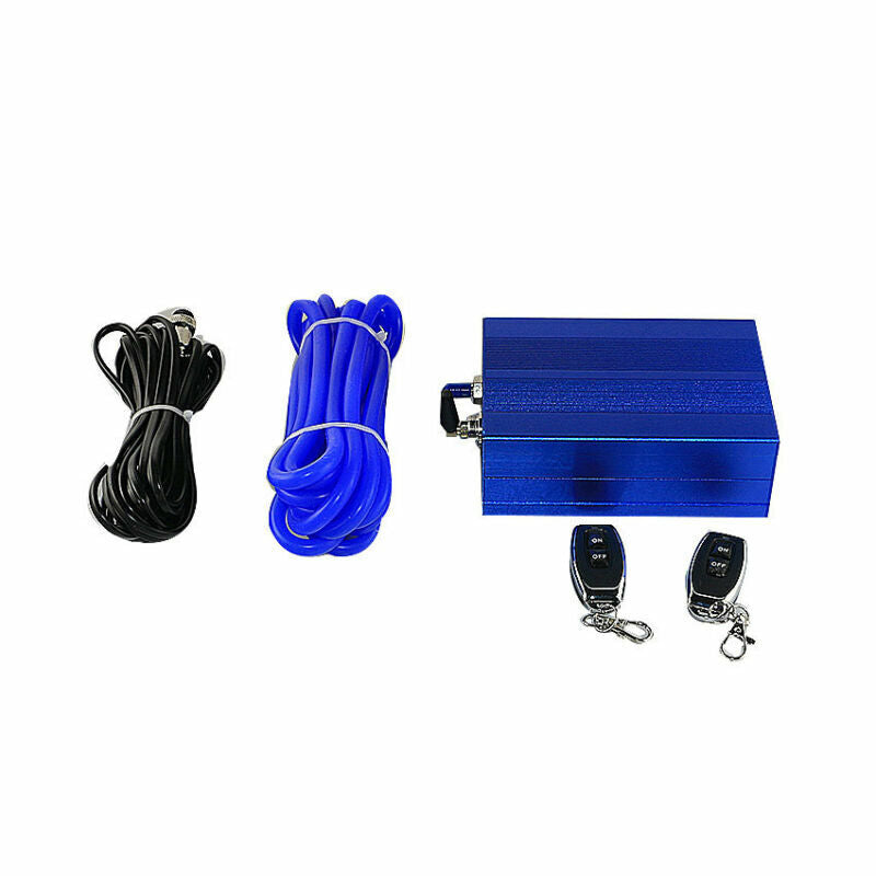 Pair 2.5 In/out Adjust Sound Value Muffler Exhaust WITH Exhaust Valve 8.346 