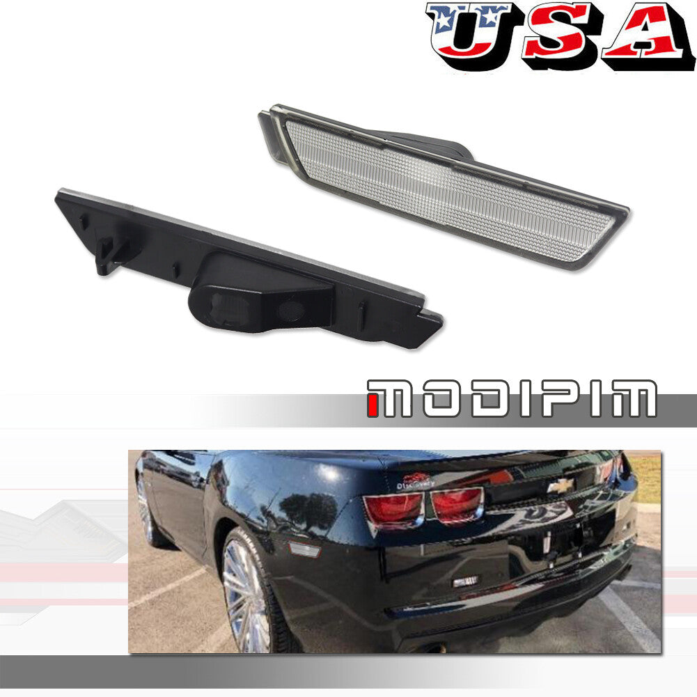 For 2010-15 for Camaro Clear Lens Rear Side Marker Light Housing Replacement Kit - v
