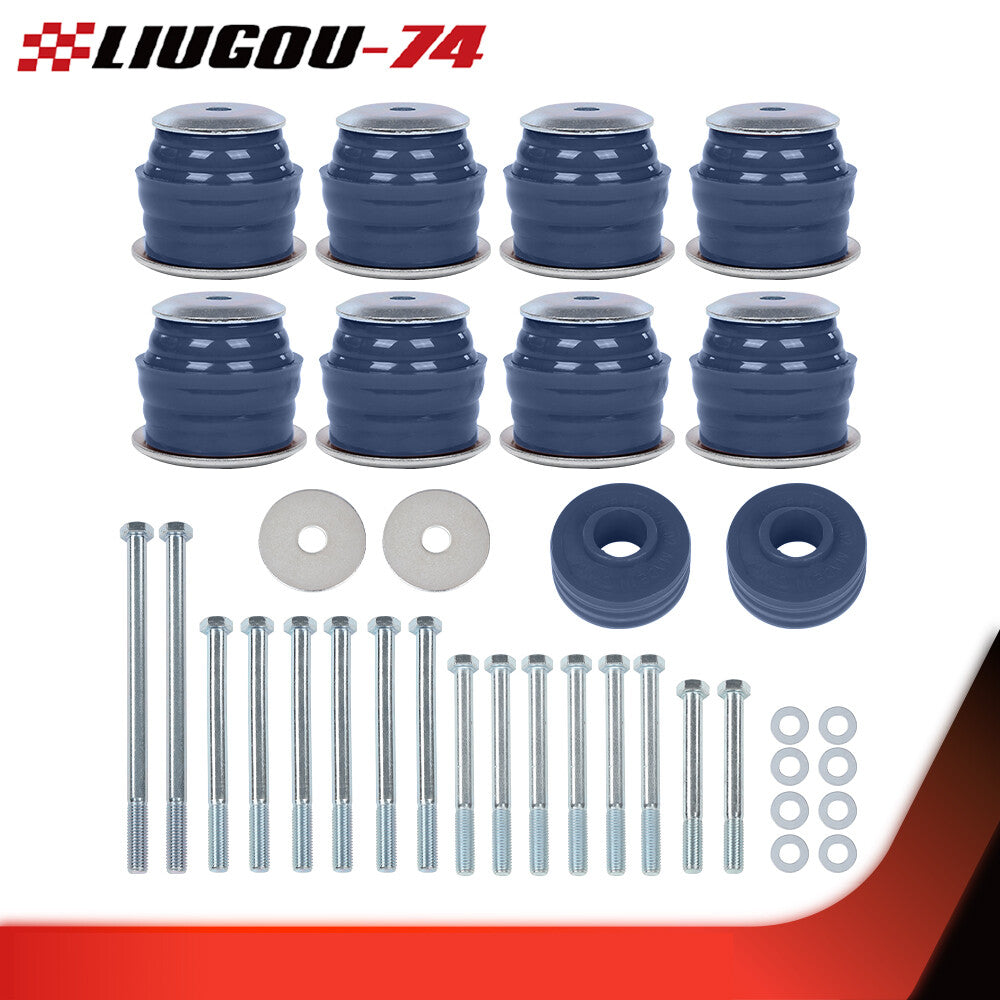 Suitable for 2008-2016  for ford  F250 F350 Super Duty 2/4WD body and cab mounting bushing kit. Q