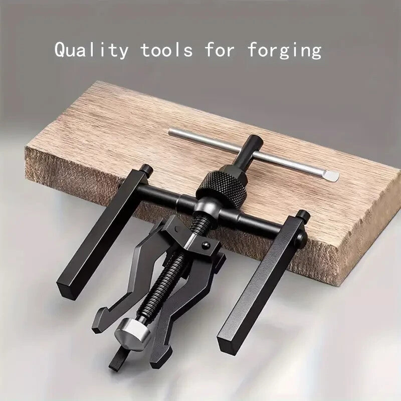 3 JAW INNER BEARING PULLER CAR MOTORCYCLE BUSHING REMOVAL EXTRACTOR HAND TOOL