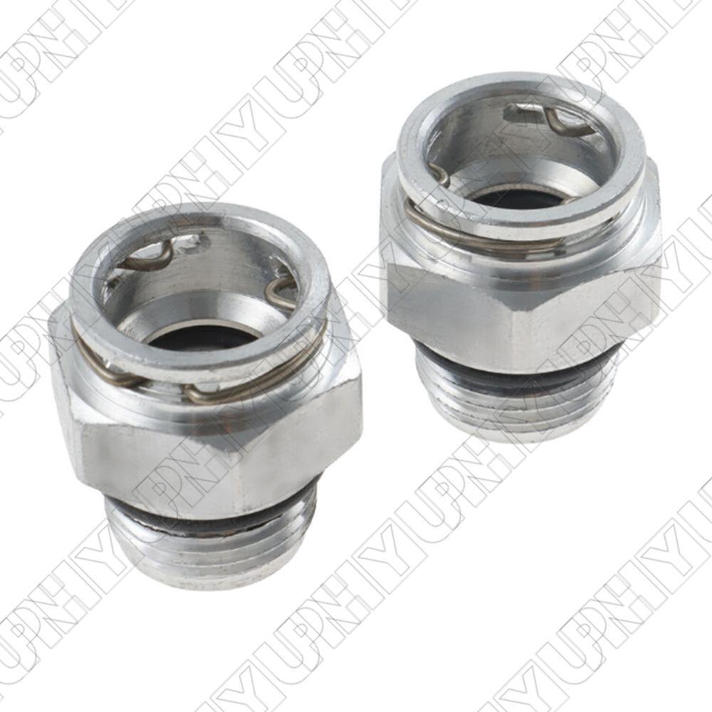 for Dodge for Chrysler for Jeep Quick-Connect Transmission Cooler Line Fittings 2-Packs Q