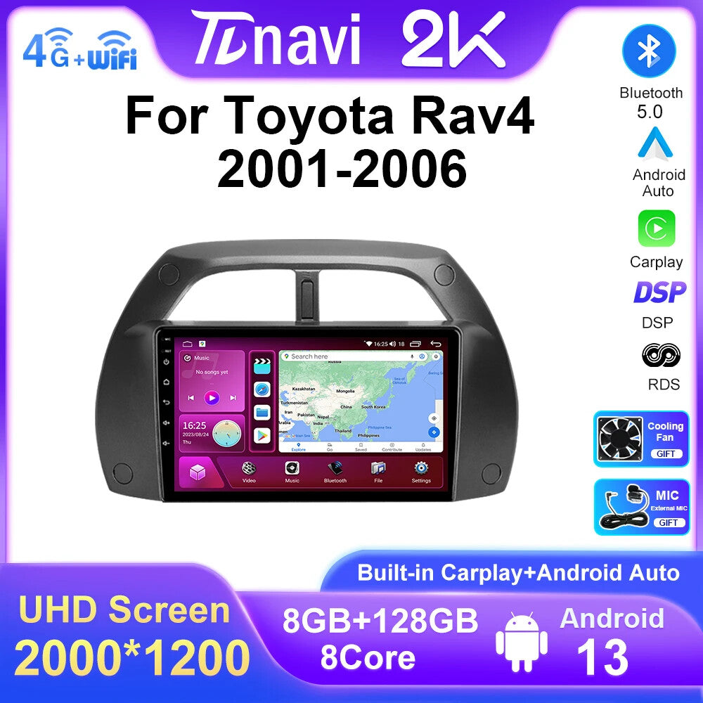 GPS Navi System for Toyota RAV4 Rav 4 2001-06 Car Radio Multimedia Player Stereo