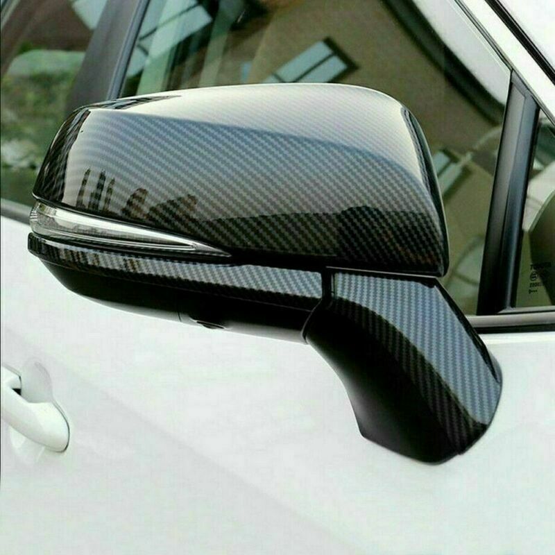 for Toyota Highlander 20-22 ABS Carbon Fiber Rearview Mirror Molding Cover Trim
