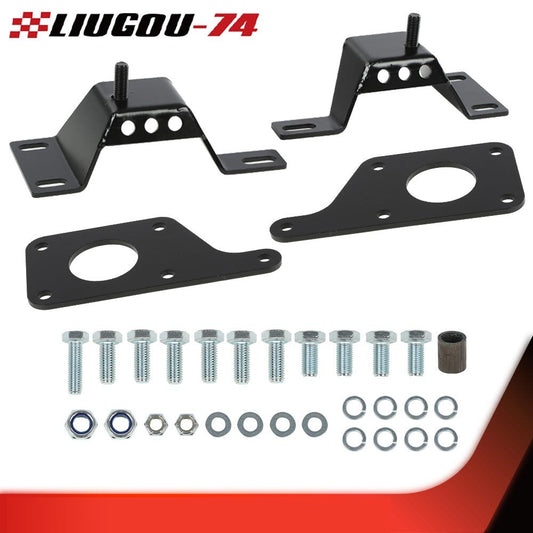 Fits 1979-04 for Mustang LS1 53L Engine Swap Adapter Plate with 46L Solid Mount - v