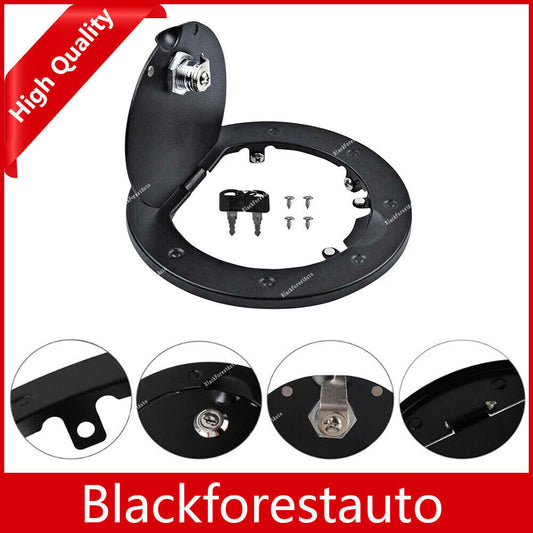 Car Fuel Gas Tank Cap Cover Locking  Key for Jeep for Wrangler JK 07-18 Unpaintwd Q