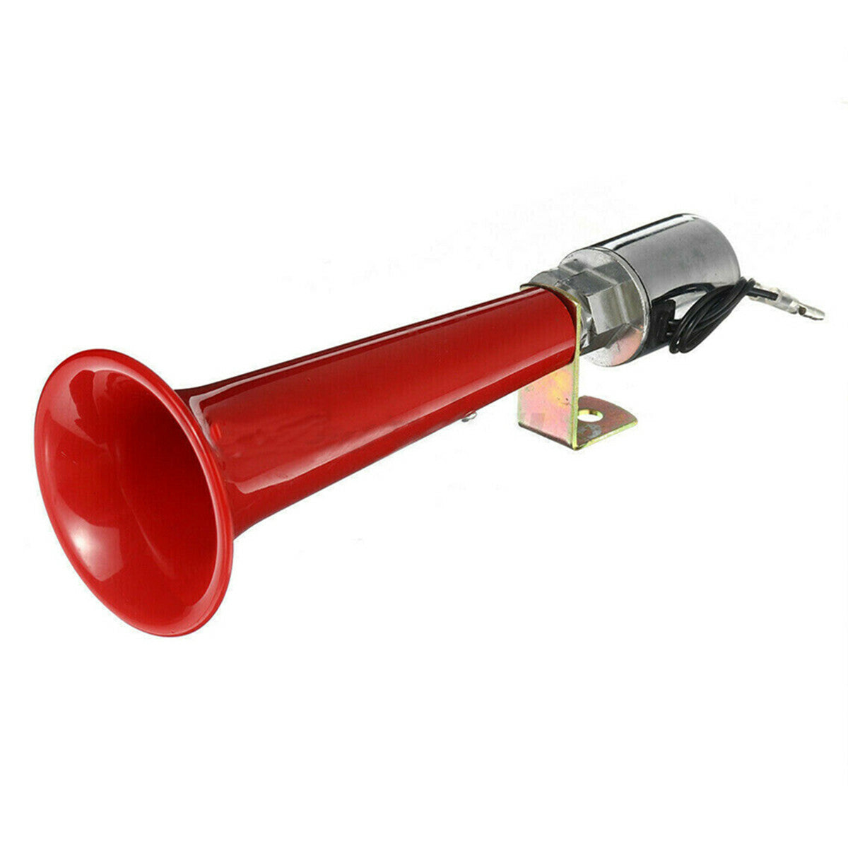 Car Air Horn Plastic Single Trumpet For Boat Truck Super Loudly Accessories Red